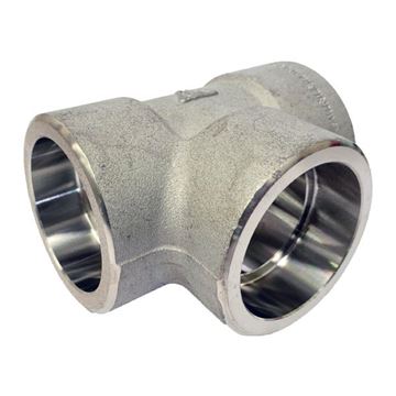 Picture of 32NB CL3000 SOCKETWELD EQUAL TEE 316/316L 