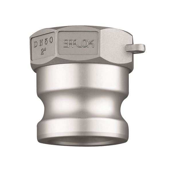 Picture of 40 MALE X 40 NPT FEMALE TYPE A SAFLOK ADAPTOR CF8M 