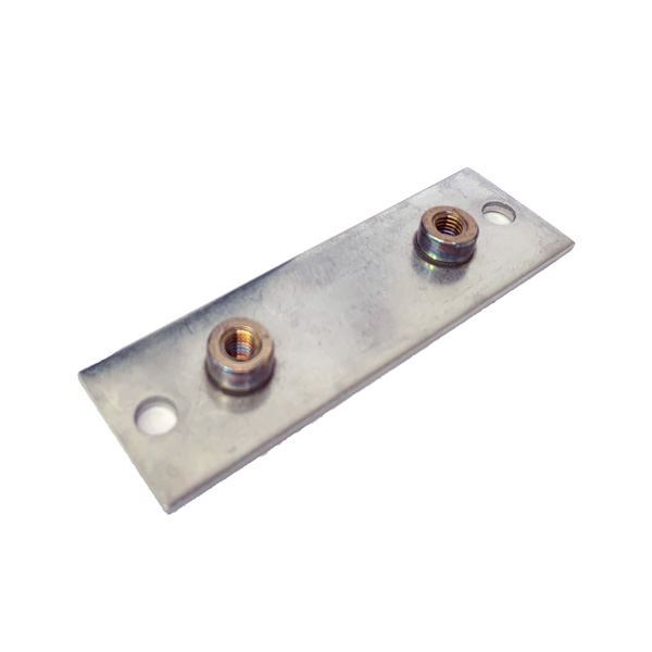 Picture of 9.5 OD SINGLE CLAMP BASE PLATE ELONGATED ALL 316 HARDWARE