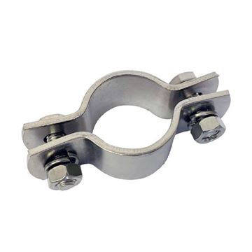 Picture of 25.4 OD DOUBLE BOLT PLAIN CLAMP 304