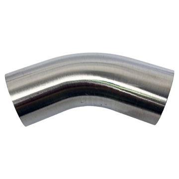 Picture of 50.8 OD X 1.6WT 45D POLISHED ELBOW 304 