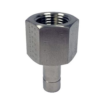 Picture of 12.7MM OD X 10BSPT ADAPTER FEMALE GYROLOK 316