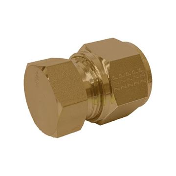 Picture of 19.1MM OD TUBE CAP GYROLOK BRASS 