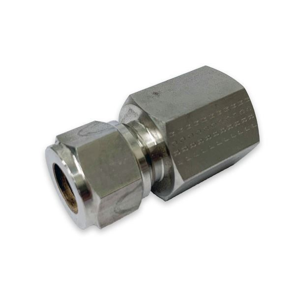 Picture of 6MM OD X 15NPT CONNECTOR FEMALE GYROLOK 316 