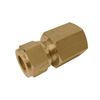 Picture of 3.2MM OD X 8NPT CONNECTOR FEMALE GYROLOK BRASS 