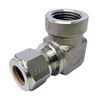 Picture of 9.5MM OD X 6NPT 90D ELBOW FEMALE GYROLOK 316 