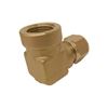 Picture of 9.5MM OD X 10BSPT 90D ELBOW FEMALE GYROLOK BRASS