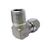 Picture of 19.1MM OD X 15NPT 90D ELBOW MALE GYROLOK 316 