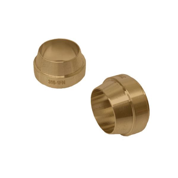 Picture of 12.7MM OD FERRULE FRONT GYROLOK BRASS 