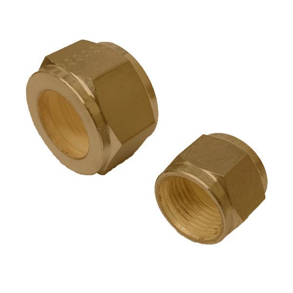 Picture of 3.2MM OD NUT COMPRESSION GYROLOK BRASS