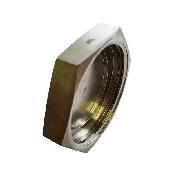 Picture of 76.2BSM BLANK HEXAGON NUT CF8M 