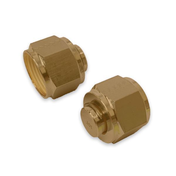 Picture of 9.5MM OD TUBE PLUG GYROLOK BRASS 