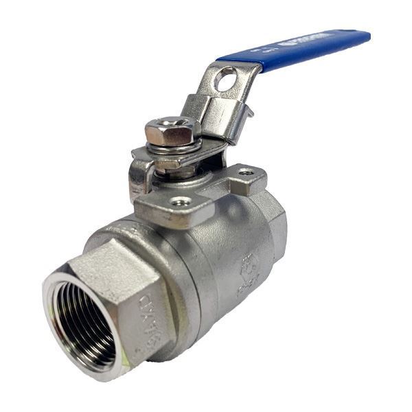 Picture of Rc20 BSP 2-PIECE FULL BORE BALL VALVE 1000WOG CF8M 