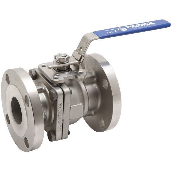 Picture of 15 ANSI150 CL150 2-PIECE FULL BORE FLANGED BALL VALVE GRTFE SEAL CF8M