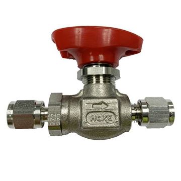 Picture of 3.2 OD TUBE 6000PSI BALL VALVE FORGED BODY 316 FLOMITE