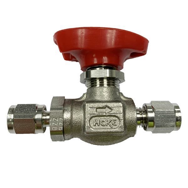 Picture of 3.2OD TUBE 6000PSI BALL VALVE FORGED BODY 316 FLOMITE 