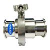 Picture of 50.8 NON RETURN VALVE 316 CLAMP TYPE C/W TRI-CLAMP ENDS 