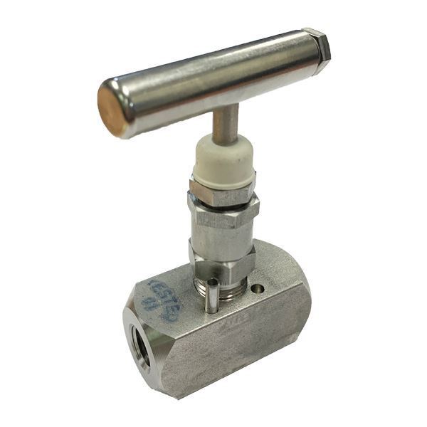 Picture of 8NPT F/F 6000PSI HAND VALVE SOFT SEAT 4.8MM ORIF TEFLON DELRIN ALL 316 AGCO T2 L1+1/4