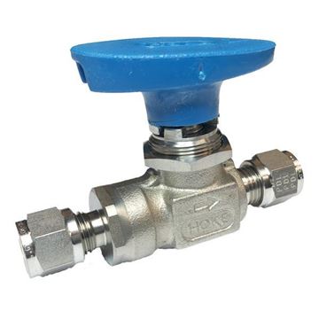 Picture of 6.3 OD TUBE 1500PSI BALL VALVE FORGED BODY 316 ULTRAMITE