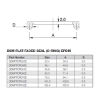 BSM Flat Face Oring Dimensions