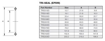 Picture of 25.4 TriClamp SEAL EPDM