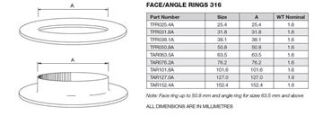 Picture of 101.6 OD ANGLE RING 316