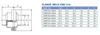 Non Return Valve Buttweld end Dimensions