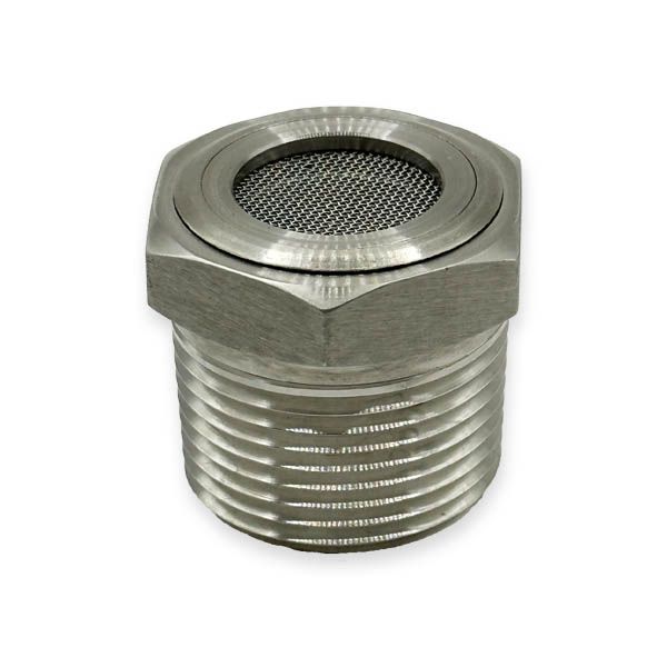 Picture of 20NPT MALE HEX HEAD BUG VENT 316 