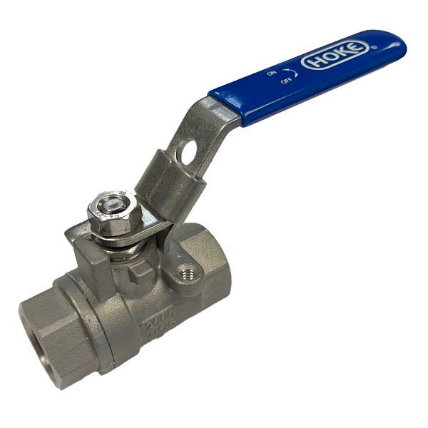 Picture of 10NPT 2000WOG STANDARD PORT BALL VALVE HOKE CF8M TAPPED MOUNT PAD
