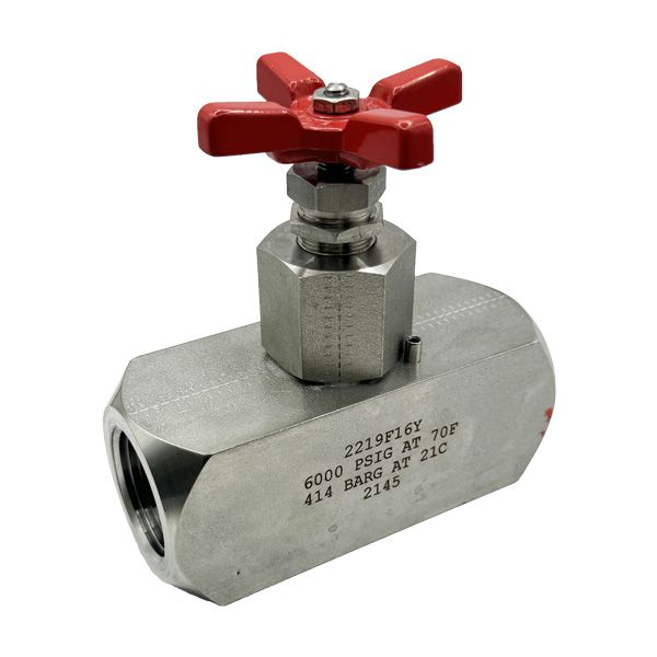 Picture of 25NPT FEMALE 6000PSI NEEDLE VALVE SEVERE SERVICE 316 HOKE