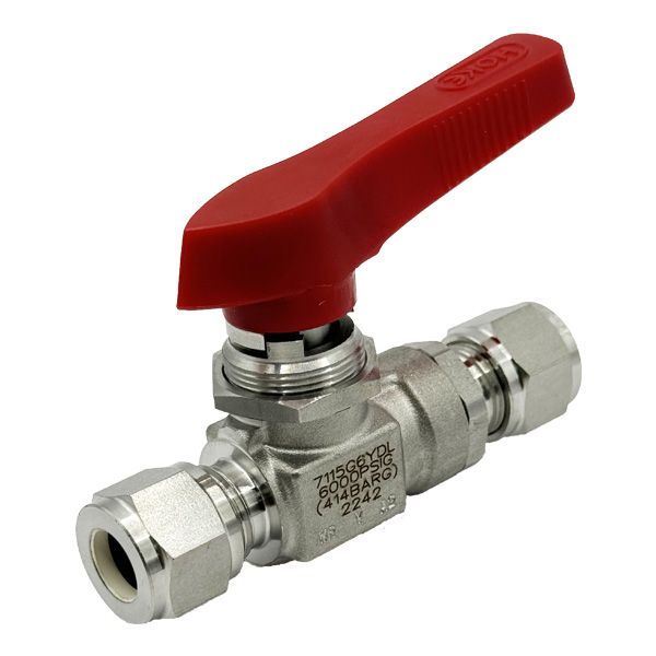 Picture of 9.5OD TUBE 6000PSI BALL VALVE FORGED BODY 316 FLOMITE DELTA PACKING UNI-DIR