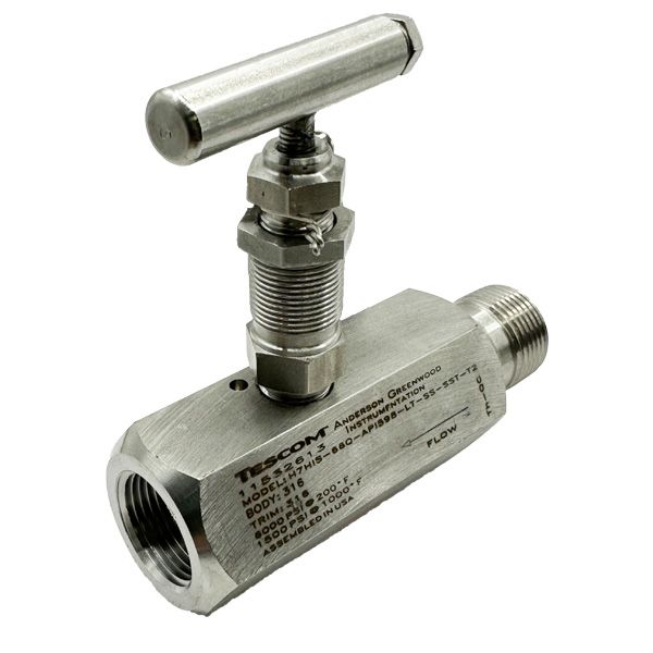 Picture of H7HIS-66Q-API598-LT-SS-SST-T2 20NPT M/F 6000PSI VALVE N/FLOR 316 AGCO HYDRO NV-1