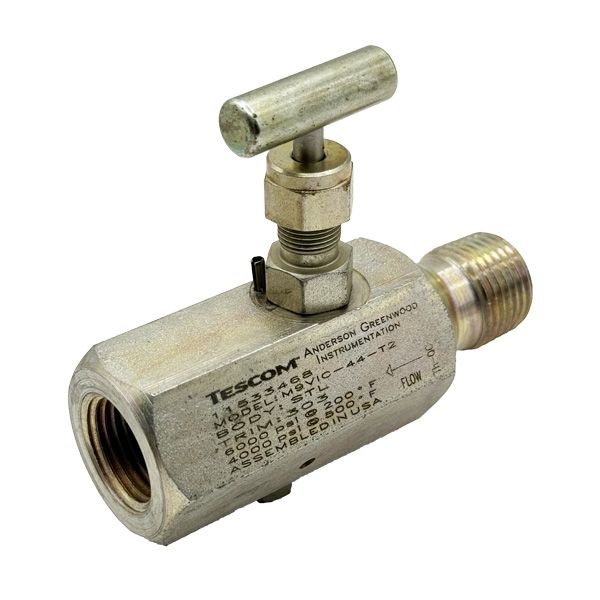 Picture of 15NPT M/F 6000PSI B&B GAUGE VALVE TEFLON PACK HARD SEAT CARBON STEEL T2