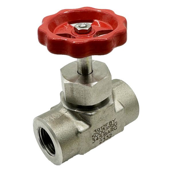 Picture of 15NPT FEMALE 5000PSI NEEDLE VALVE FORGED BODY 316 REGULATING STEM