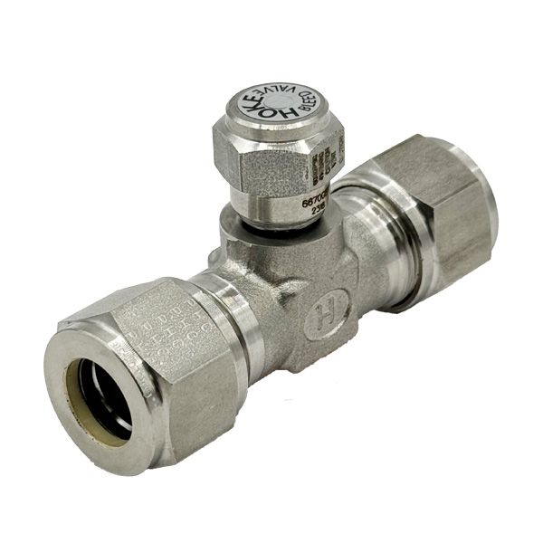 Picture of 12.7OD TUBE 6000PSI BLEED UNION VALVE HOKE 316 