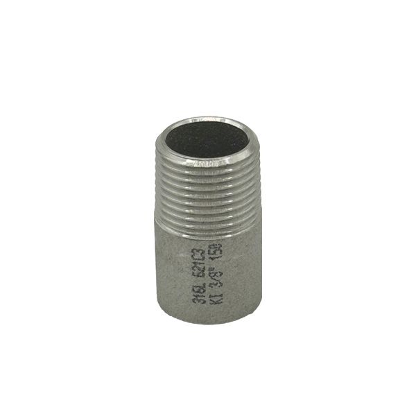 Picture of R10 BSP THREADED ONE END NIPPLE 30mm LONG 316 