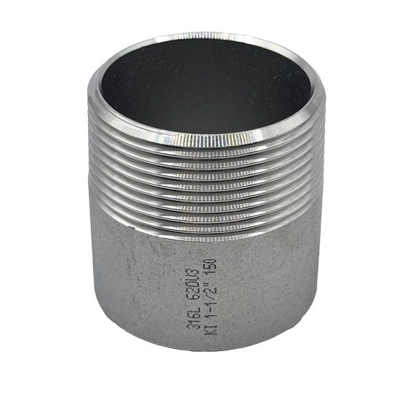 Picture of R40 BSP THREADED ONE END NIPPLE 50mm LONG 316 