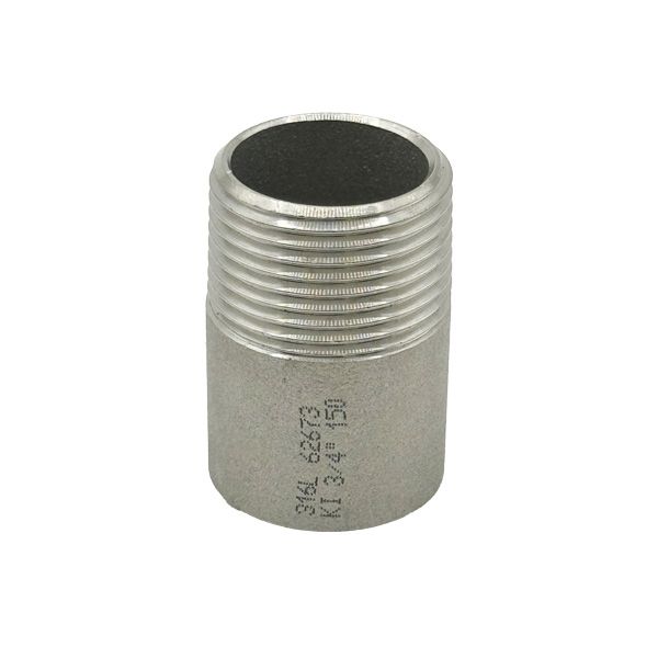 Picture of R20 BSP THREADED ONE END NIPPLE 40mm LONG 316 
