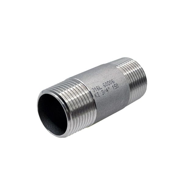 Picture of R20 SCH40S BSP BARREL NIPPLE 60mm LONG 316 