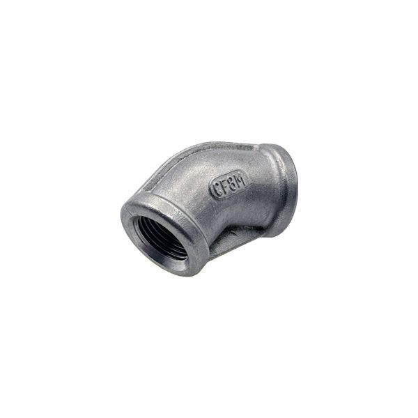Picture of Rc8 CL150 BSP 45D FEMALE ELBOW CF8M 