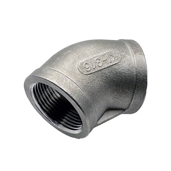 Picture of Rc32 CL150 BSP 45D FEMALE ELBOW CF8M 
