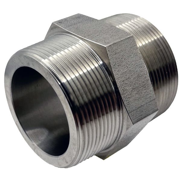 Picture of 50NPT CL3000 HEXAGON NIPPLE 316 