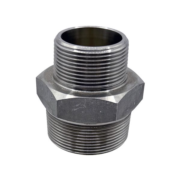 Picture of R50 X R25 BSP CL3000 HEXAGON REDUCING NIPPLE 316 