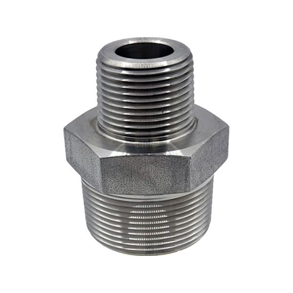 Picture of 50X20NPT CL3000 HEXAGON REDUCING NIPPLE 316 