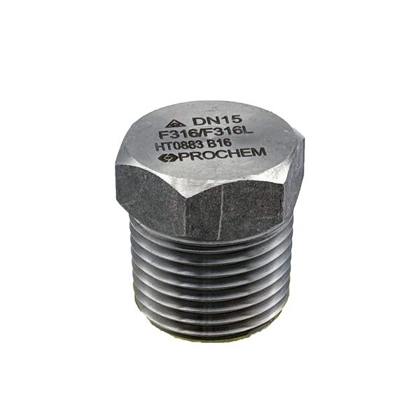 Picture of R15 BSP HEXAGON HEAD PLUG 316 ASME B16.11 