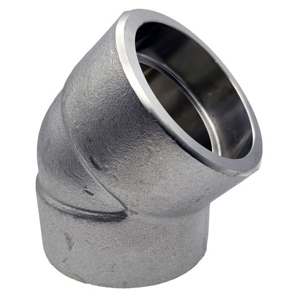 Picture of 50NB CL3000 SOCKETWELD 45D ELBOW 316/316L 
