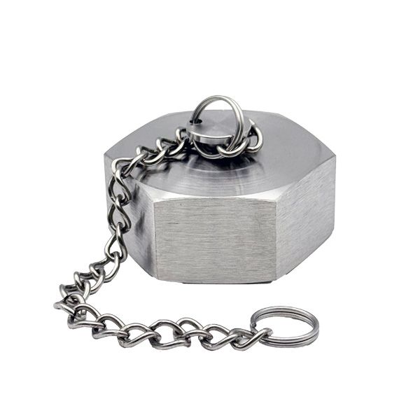 Picture of 25.4 BSM BLANK HEXAGON NUT C/W CHAIN 