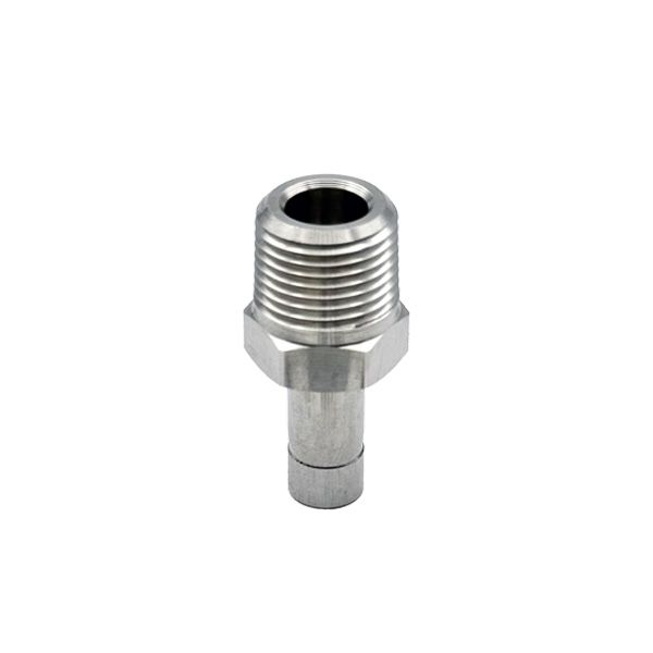 Picture of 9.5MM OD X 10BSPP ADAPTER MALE GYROLOK 316 