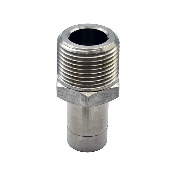 Picture of 19.1MM OD X 20NPT ADAPTER MALE GYROLOK 316 