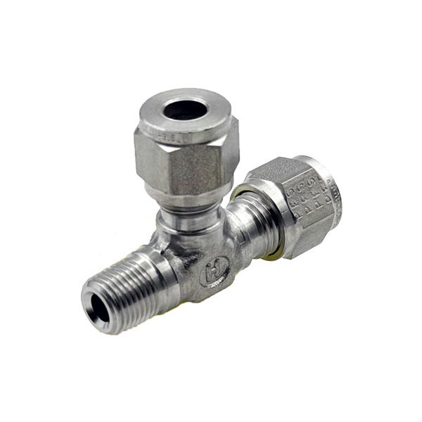 Picture of 6.3MM OD X 6NPT TEE TMT GYROLOK 316 